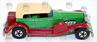 Green - Dark Red Int. & Fenders, Leo